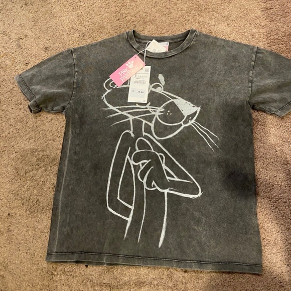 pink panther shirt zara